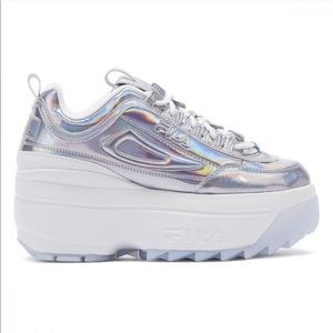 [5FM00705-199] Fila Disruptor II Wedge Iridescent